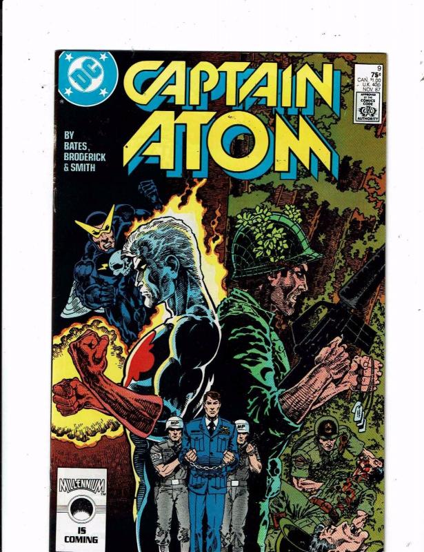 Lot of 5 Captain Atom DC Comic Books #6 7 8 9 10 LH15