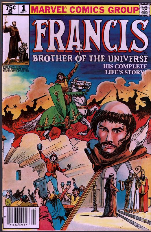Francis Brother of the Universe #1 - 9.0 or Better