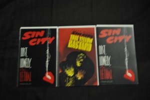 SIN CITY 1986 FRANK MILLER  MIXED LOT OF 9   VF - NM