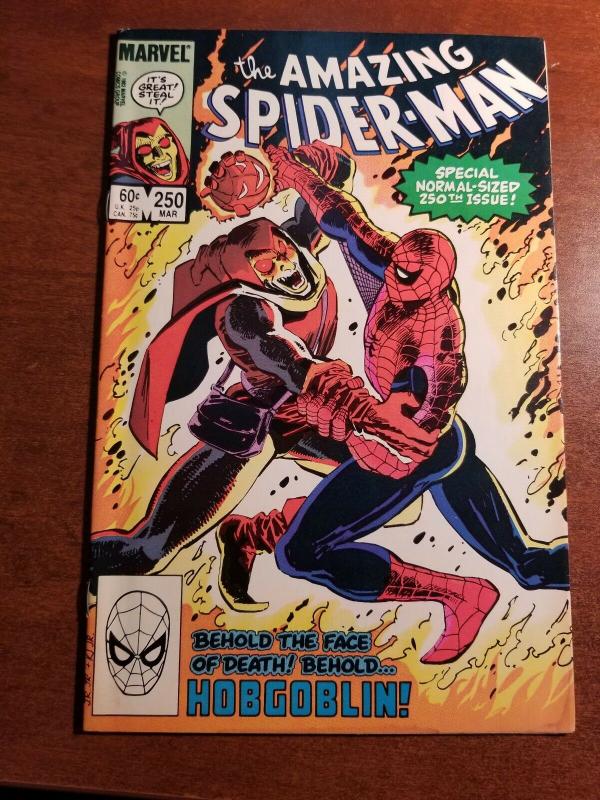 Amazing Spider-Man #250 - (Marvel Comics, Mar 1984)  - Fine Condition