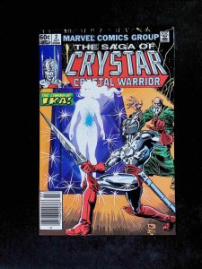Saga of Crystar #2  Marvel Comics 1983 VF/NM Newsstand