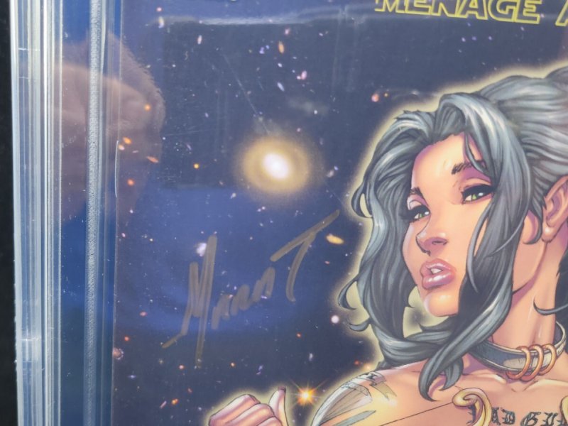 Notti & Nyce: Menage A Trois #nn - Signed 2x - 357/403 - CBCS 9.8 - 2017