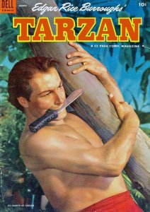 Tarzan (Dell) #54 FAIR ; Dell | low grade comic March 1954 Lex Barker
