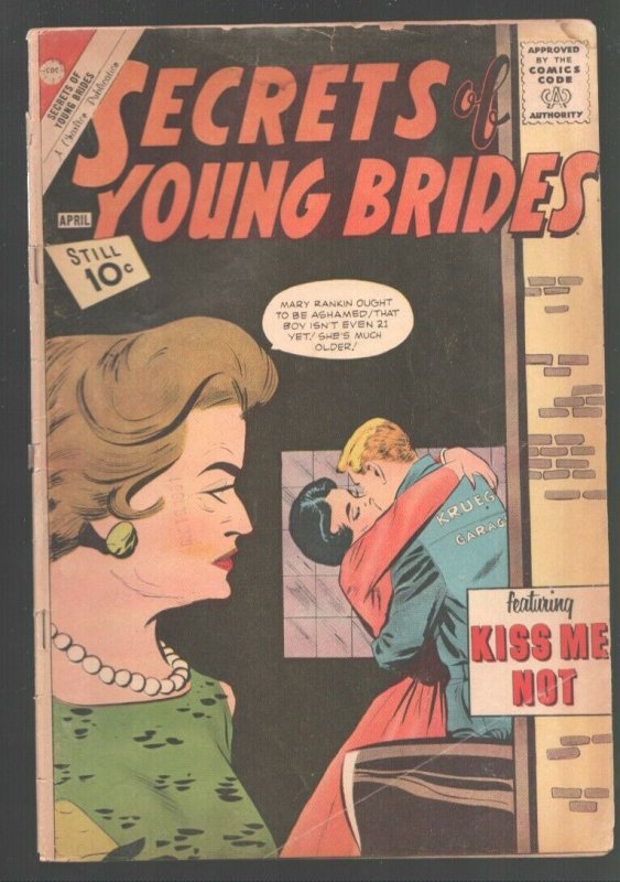 Secrets Of Young Brides #30 1962-Charlton-Vince Colletta-Joe Sinnott-10¢ cove...
