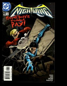 12 Nightwing DC Comics #43 44 45 46 47 48 49 50 51 52 53 54 Batman Superman GK10