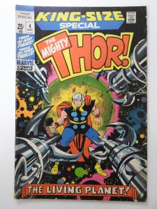 Thor Annual #4  (1971) The Living Planet!  Sharp VG Condition!