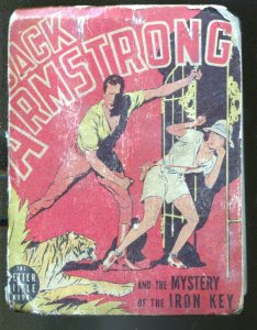 Jack Armstrong and the Mystery of The Iron Key #1432-1939-Big Little Book-P