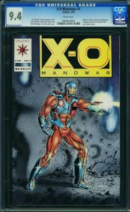 X-O Manowar #1 (1992) CGC 9.4 NM