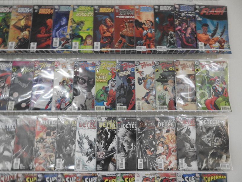 Huge Lot 170+ Comics W/Batman, Superman, Birds of Prey+ Avg VF- Condition!