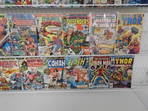 Lot of 36 Low grade Bronze comics W/ Thor, FF, Iron Man, +More! Avg VG- Cond