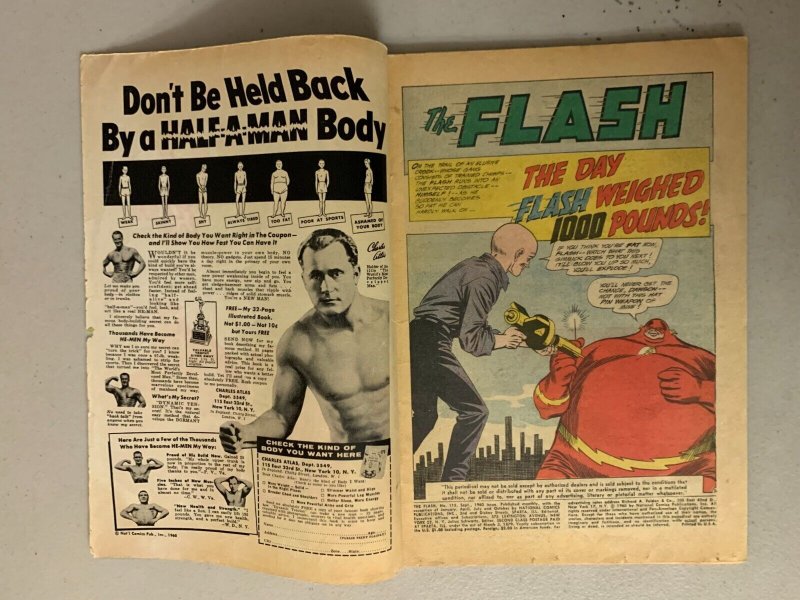 Flash #115 Flash gains weight 3.5 (1960)