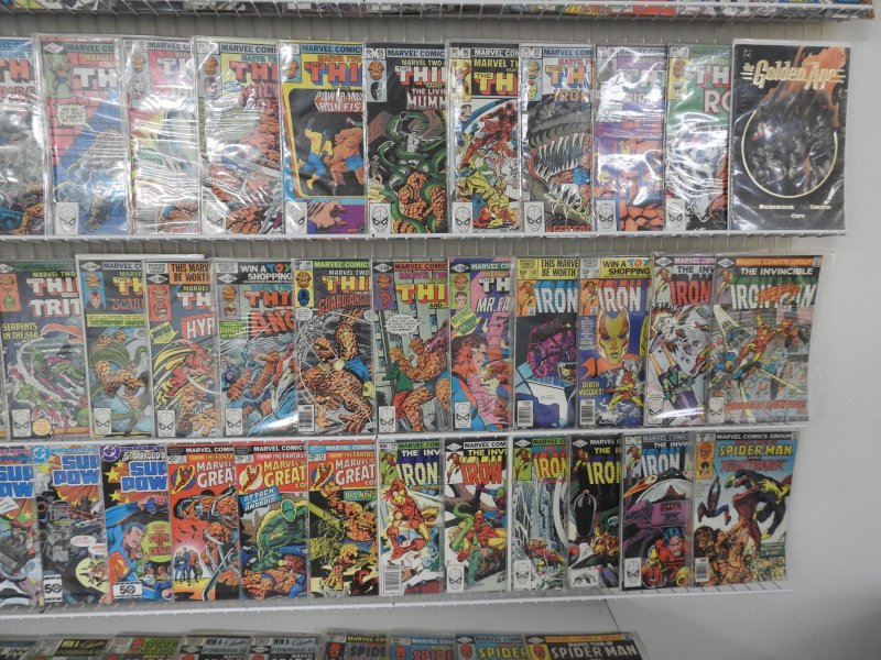 Huge Lot 150+ Comics W/ Iron Man, Marvel Two-In-One, +More! Avg FN+ Condition!