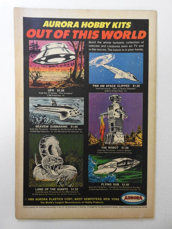 Beware the Creeper #4 (1968) FN- Condition! stamp fc