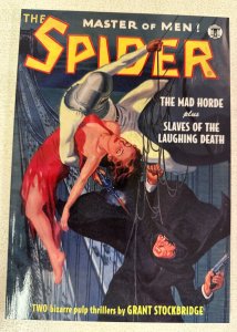 Spider Master of Men Mad Horde Slaves Laughing Bold Venture 8.0 VF Pulp Reprint