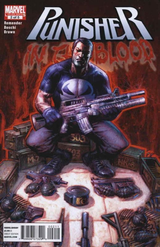 Punisher: In the Blood #2 FN; Marvel | save on shipping - details inside