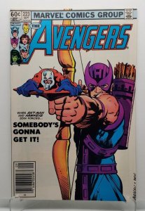 Avengers #223 (1982) - 2nd Taskmaster Civil War - Hawkeye- Ant Man NM-