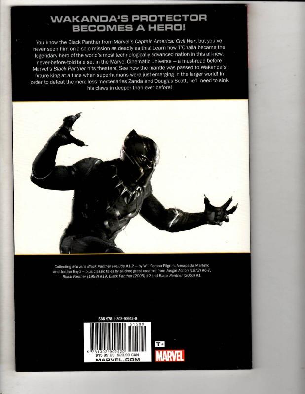 Black Panther Prelude Marvel Comics TPB Graphc Novel Comic Book Movie J308