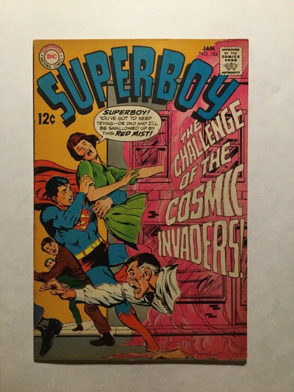 Superboy 153 Fine Fn 6.0 Dc Comics