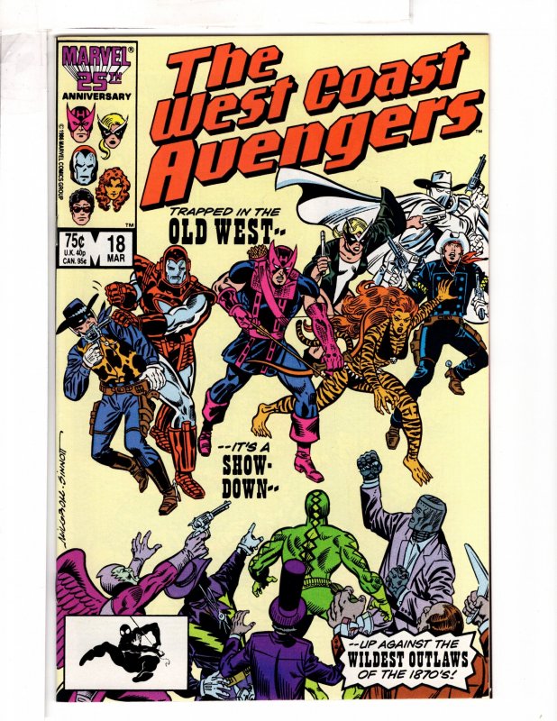 West Coast Avengers #18 >>> 1¢ Auction! See More! (ID#66)