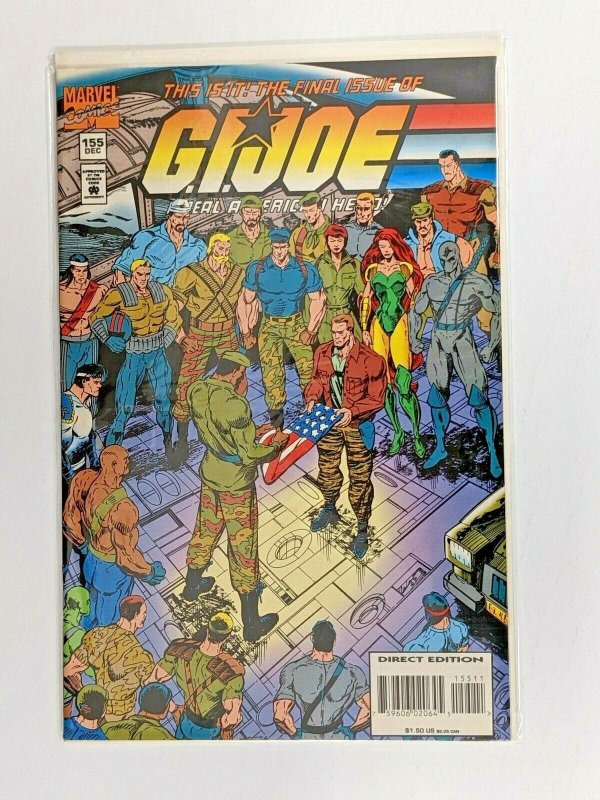 *GI Joe (Marvel) #155nm Beautiful Copy, Scarce