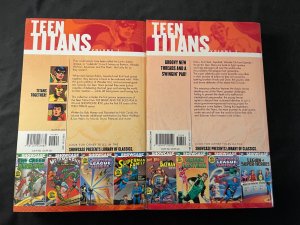 SHOWCASE PRESENTS TEEN TITANS Vol. 1, 2 Trade Paperbacks
