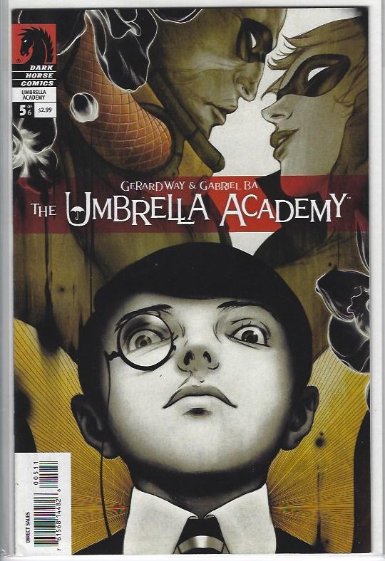 UMBRELLA ACADEMY #2,3,4,5,6 ALL NEAR MINT $60.00