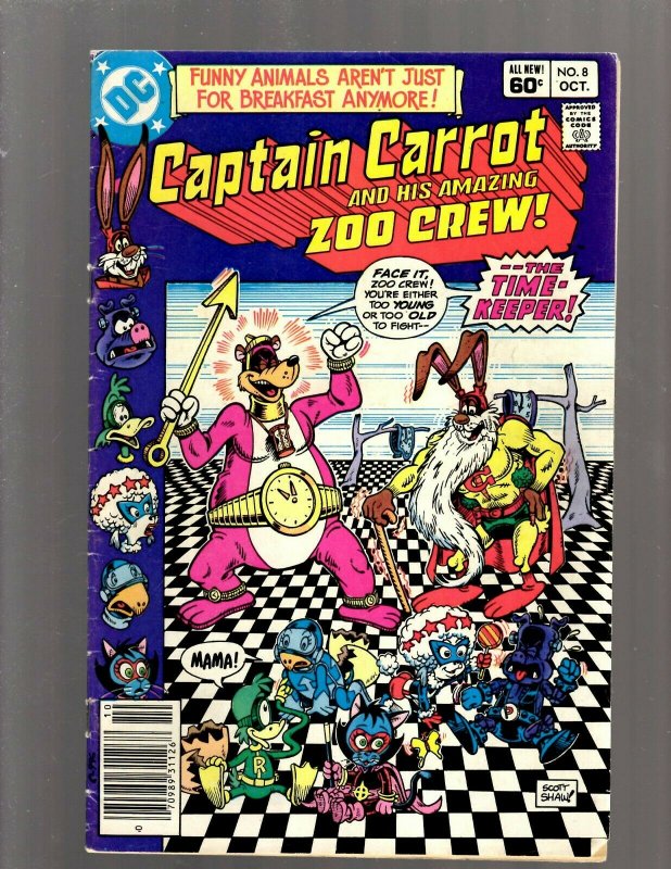 12 Comics Crisis On Infinite Earths 9 11 Superman 3 Captain Carrot 8 +MORE GB1