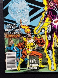 The Fury of Firestorm #7 (1982) Newsstand 1st App of Plastique - VF/NM!