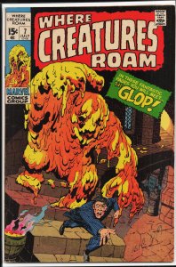 Where Creatures Roam #7 (1971) The Glop