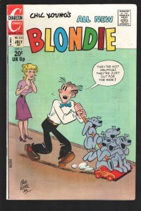 Blondie #205 1973-Charlton-Dagwood & Mr. Dithers appear-Higher grade-FN/VF