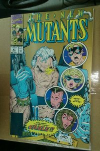 New Mutants comic #87 (gold cover), 1st Appearance of Cable