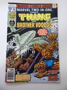 Marvel Two-in-One #41 (1978) VF Condition