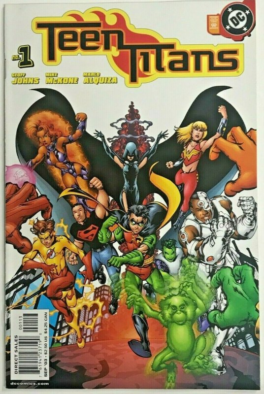 TEEN TITANS#1 NM 2003 THIRD PRINT DC COMICS