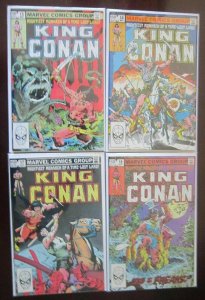 King Conan comic lot from:#1-50 44 different avg 8.0 VF (1980-89)