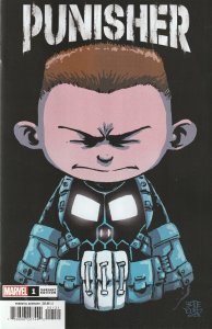 Punisher # 1 Skottie Young Variant Cover NM Marvel 2023 [T9]