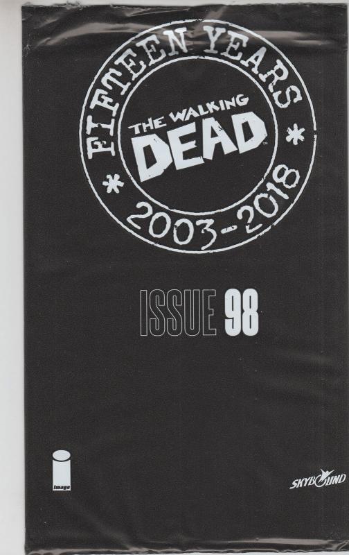 WALKING DEAD #98 BLIND BAG VARIANT SEALED WD Day 15th Anniversary