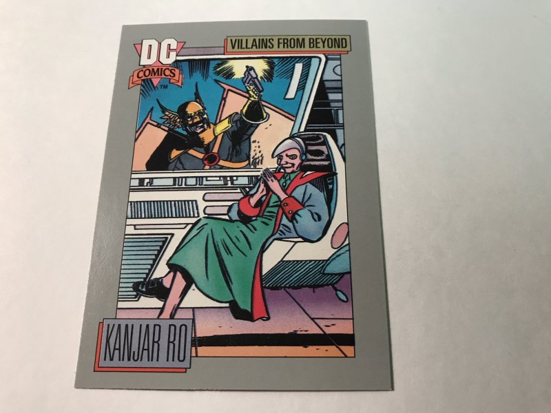 KANJAR RO #134 card : DC IMPEL Series 1 1991 NM/M, Hawkman villain