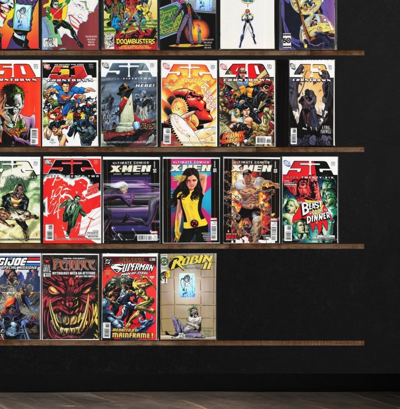 Huge Lot 150+ Comics with 52, Countdown, Adventures Of Superman & More!