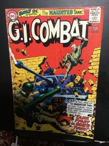 G.I. Combat #113 (1965) high-grade haunted tank key! FN+ Grey Tone cover!