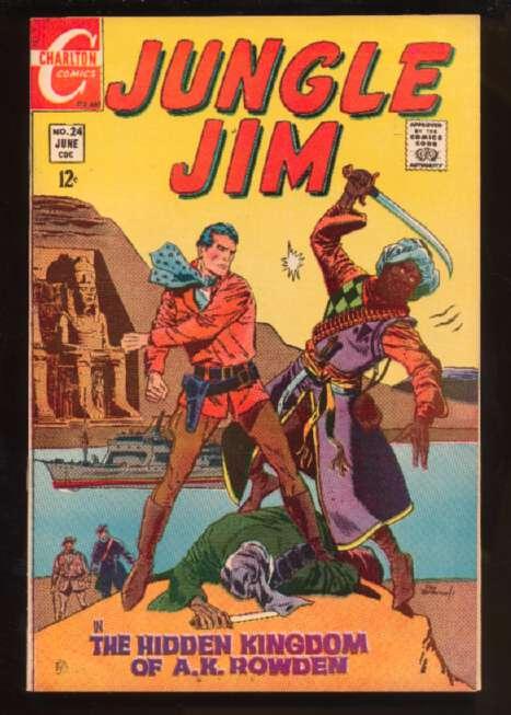 Jungle Jim (1969 series) #24, VF+ (Actual scan)