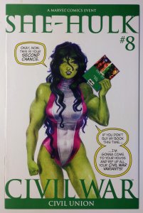 She-Hulk #8 (9.4, 2006) Second Print Cover