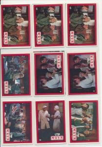 LOT of MASH cards in Sheets, 1982, Tv Show Fox