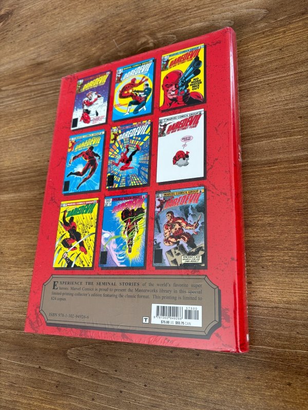 Marvel Masterworks Vol # 340 Daredevil 182-191 Limited To 824 SEALED Copy 1 J421