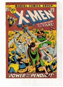 The X-Men #73 (1971) 1st El Tigre! High-Grade key! VF UTAH CERTIFICATE!
