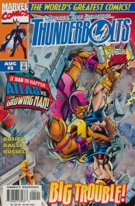 Thunderbolts #5 VF ; Marvel | Kurt Busiek Growing Man