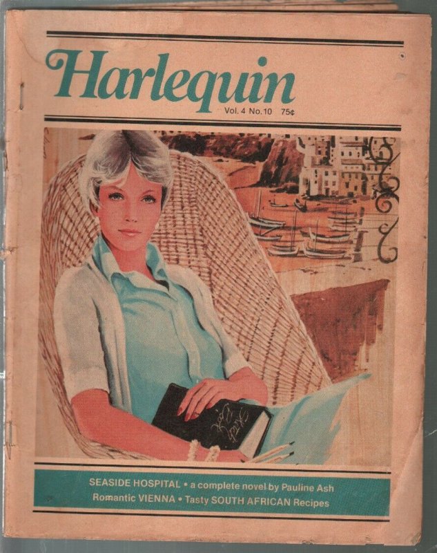 Harlequin Vol. 4 #10 1976-romantic pulp fiction-FR
