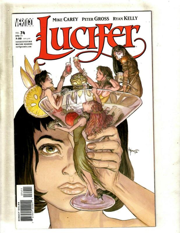 10 Comics Lucifer 70 71 72(2) 74 75 Ubu Bubu 2 Devil Panties 2 Exalted 0 J363