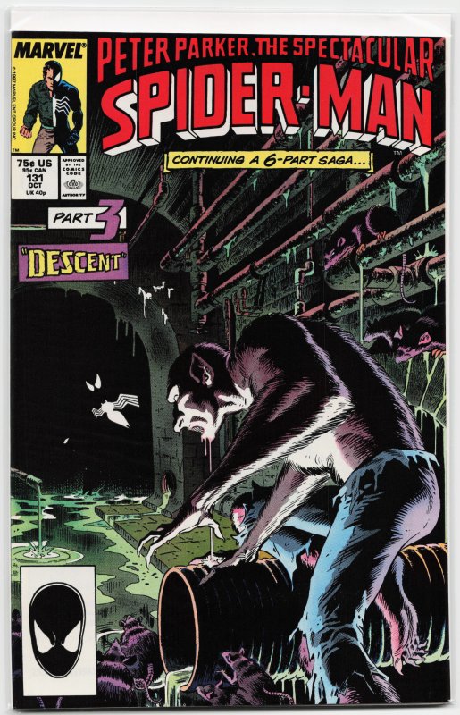 The Spectacular Spider-Man #131 (1987) Spider-Man