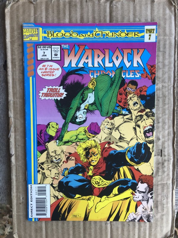 Warlock Chronicles #7 Direct Edition (1994)