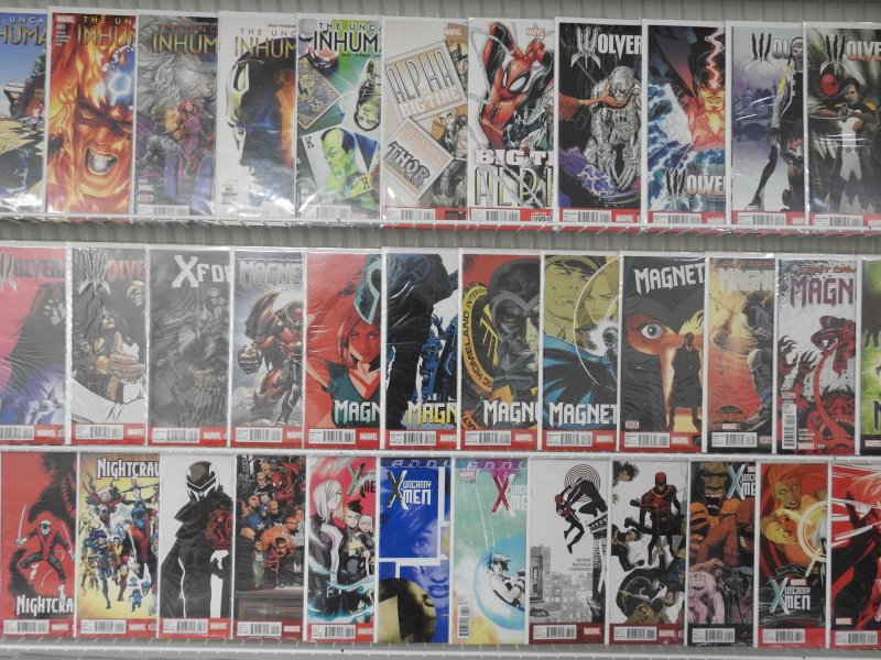 Huge Lot 160+ Comics W/ Wolverine, Carnage, Magneto, Spidey+ Avg NM- Condition!